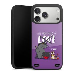 Premium Carry Case Hülle Mattschwarz ohne Band