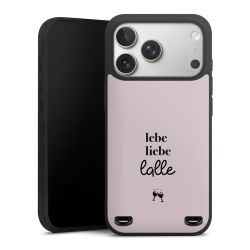 Premium Carry Case Hülle Mattschwarz ohne Band