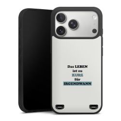 Premium Carry Case Hülle Mattschwarz ohne Band