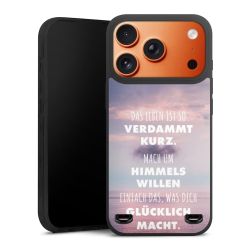 Premium Carry Case Hülle Mattschwarz ohne Band