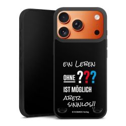 Premium Carry Case Hülle Mattschwarz ohne Band