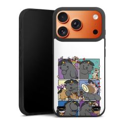 Premium Carry Case Hülle Mattschwarz ohne Band