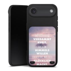 Premium Carry Case Hülle Mattschwarz ohne Band