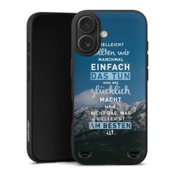 Premium Carry Case Hülle Mattschwarz ohne Band