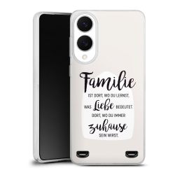 Carry Case Hülle Transparent ohne Band