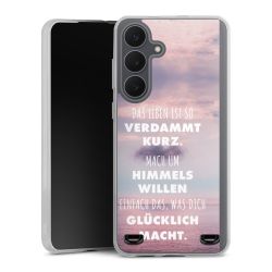 Carry Case Hülle Transparent ohne Band