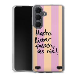 Carry Case Hülle Transparent ohne Band