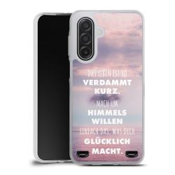 Carry Case Hülle Transparent ohne Band