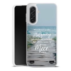 Premium Carry Case Hülle Mattweiss ohne Band