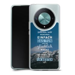 Carry Case Hülle Transparent ohne Band