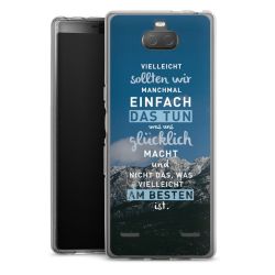 Carry Case Hülle Transparent ohne Band