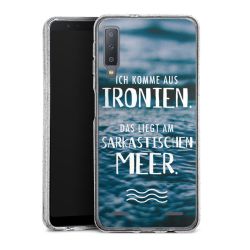 Carry Case Hülle Transparent/glitter ohne Band