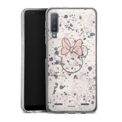 New Carry Case Hülle transparent-glitter