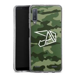 Carry Case Hülle Transparent/glitter ohne Band