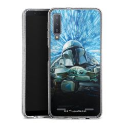 Carry Case Hülle Transparent/glitter ohne Band