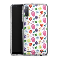 Carry Case Hülle Transparent/glitter ohne Band