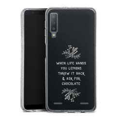 Carry Case Hülle Transparent/glitter ohne Band