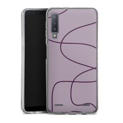 Carry Case Hülle Transparent/glitter ohne Band