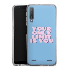 Carry Case Hülle Transparent/glitter ohne Band