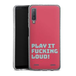 Carry Case Hülle Transparent/glitter ohne Band