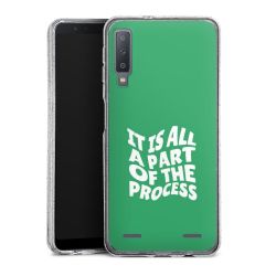 Carry Case Hülle Transparent/glitter ohne Band