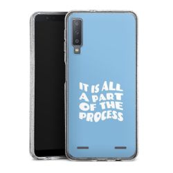 Carry Case Hülle Transparent/glitter ohne Band