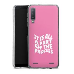 Carry Case Hülle Transparent/glitter ohne Band