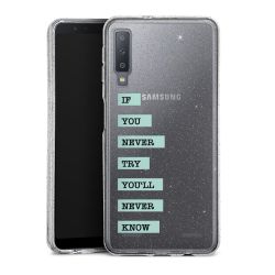 Carry Case Hülle Transparent/glitter ohne Band