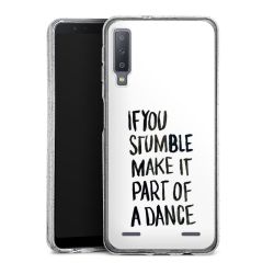 Carry Case Hülle Transparent/glitter ohne Band