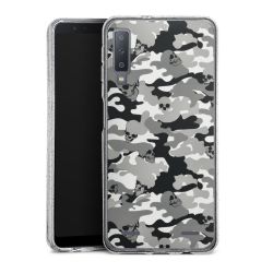 Carry Case Hülle Transparent/glitter ohne Band