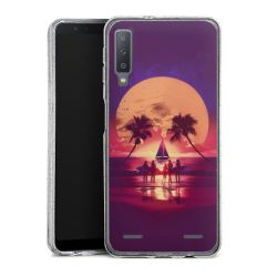 Carry Case Hülle Transparent/glitter ohne Band