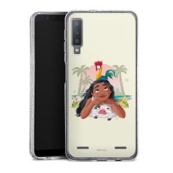 Carry Case Hülle Transparent/glitter ohne Band