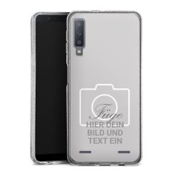 Carry Case Hülle Transparent/glitter ohne Band