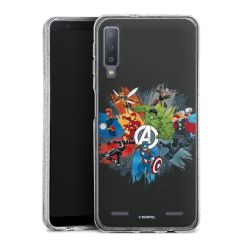 Carry Case Hülle Transparent/glitter ohne Band