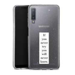 Carry Case Hülle Transparent/glitter ohne Band