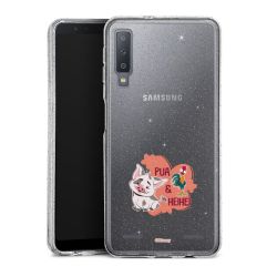 Carry Case Hülle Transparent/glitter ohne Band