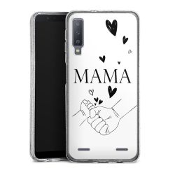 Carry Case Hülle Transparent/glitter ohne Band