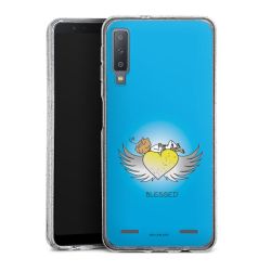 Carry Case Hülle Transparent/glitter ohne Band