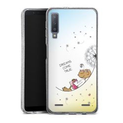 Carry Case Hülle Transparent/glitter ohne Band