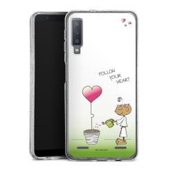 Carry Case Hülle Transparent/glitter ohne Band