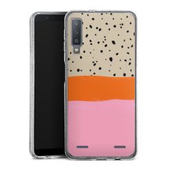 Carry Case Hülle Transparent/glitter ohne Band