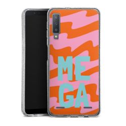 Carry Case Hülle Transparent/glitter ohne Band