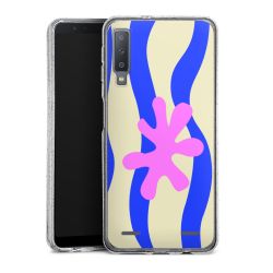 Carry Case Hülle Transparent/glitter ohne Band