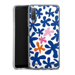 Carry Case Hülle Transparent/glitter ohne Band