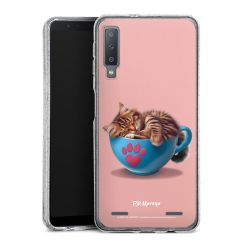 Carry Case Hülle Transparent/glitter ohne Band