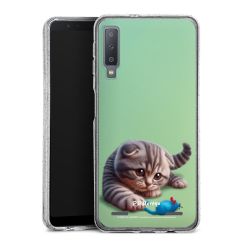 Carry Case Hülle Transparent/glitter ohne Band