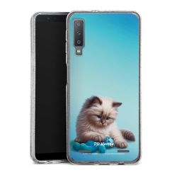 Carry Case Hülle Transparent/glitter ohne Band