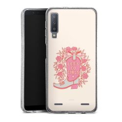 Carry Case Hülle Transparent/glitter ohne Band