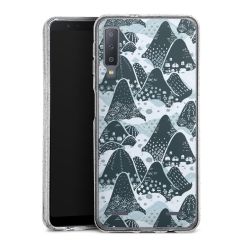 Carry Case Hülle Transparent/glitter ohne Band