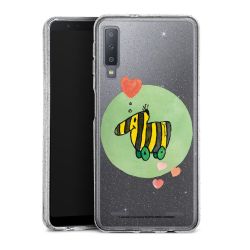 Carry Case Hülle Transparent/glitter ohne Band